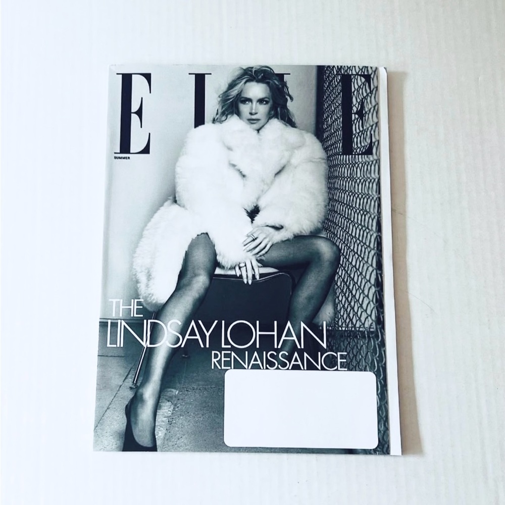 Elle Magazine - Summer 2025 - Lindsay Lohan